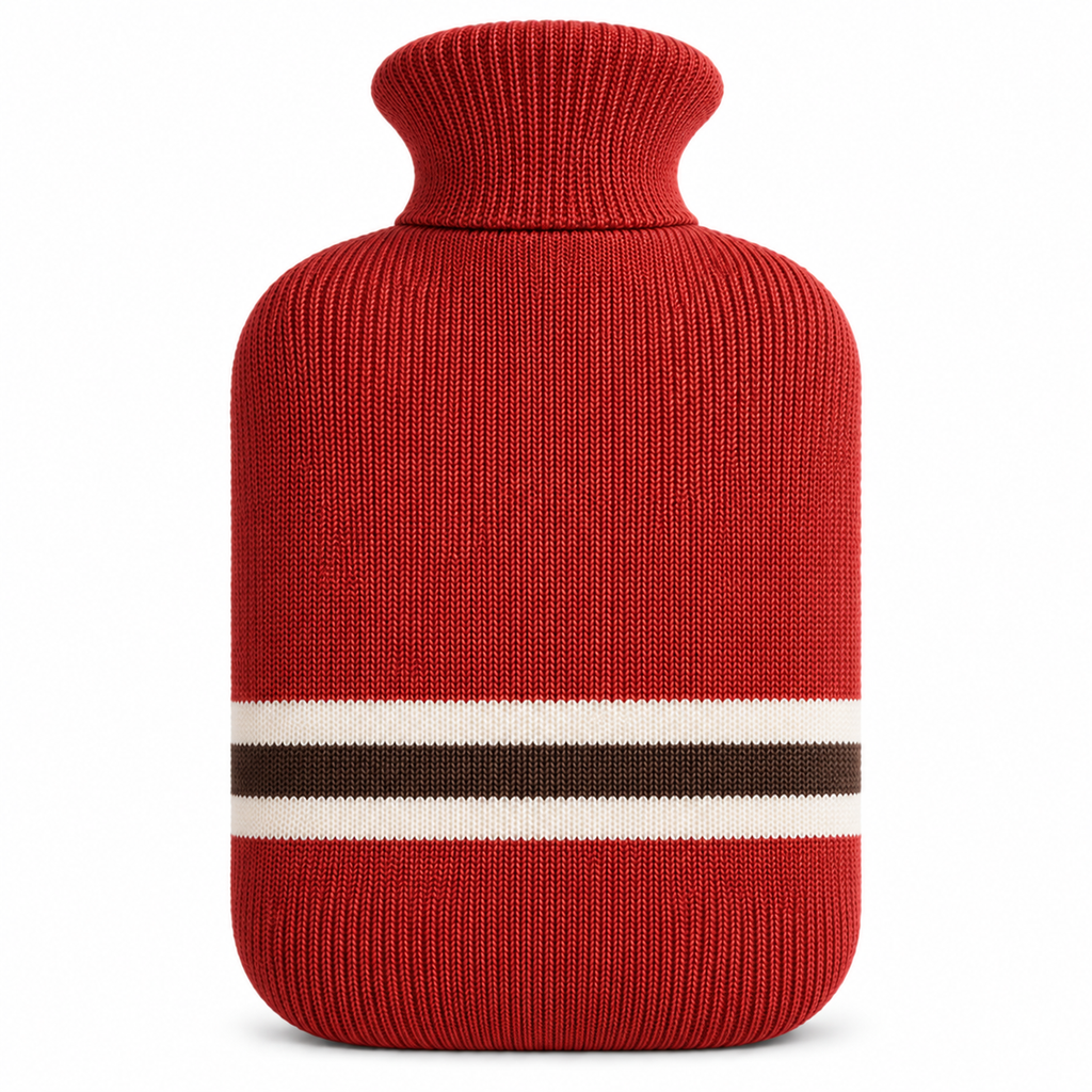 Bouillotte à Eau 1L & 2L avec Housse Tricotée
