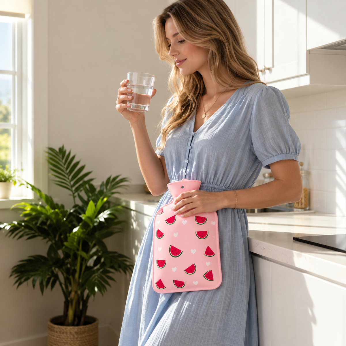 Mini Bouillotte à Eau Portable Motifs Kawaii