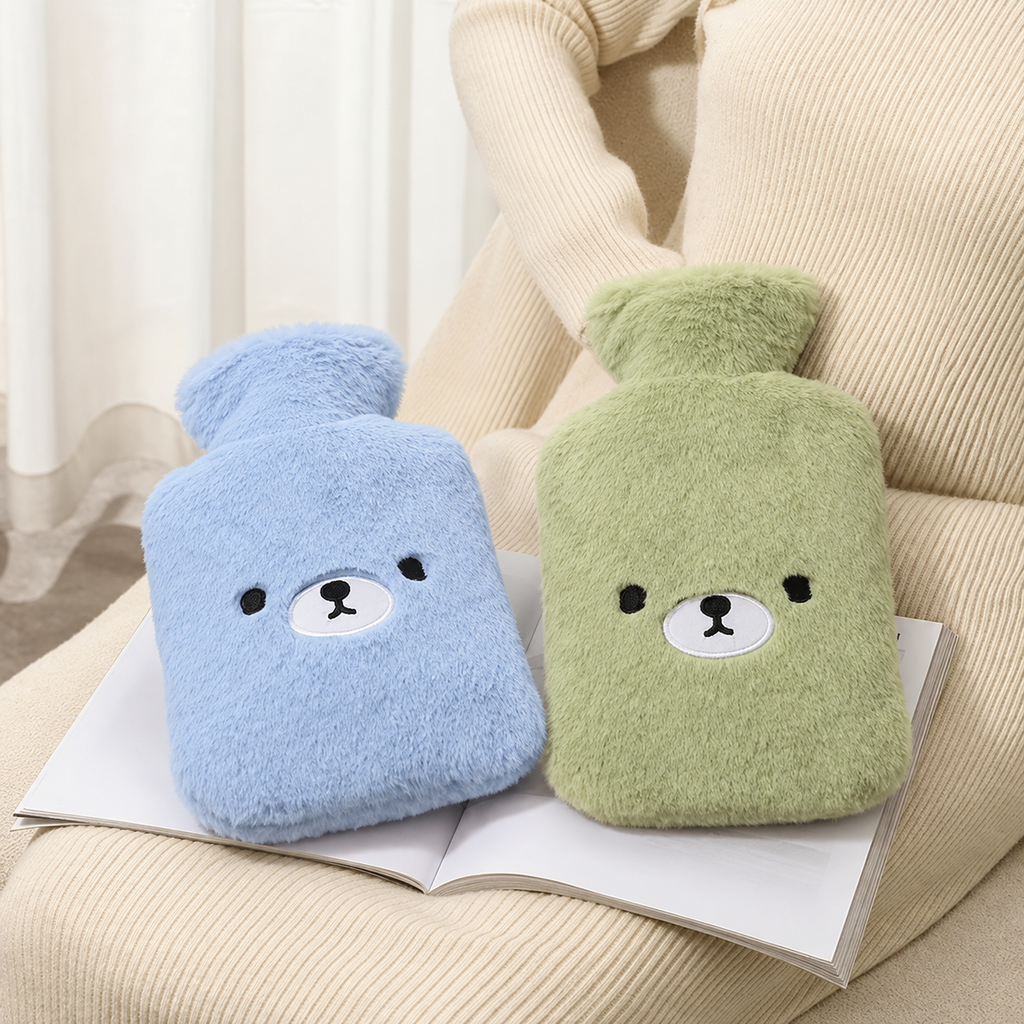 Bouillotte à Eau Peluche Ours Mignon
