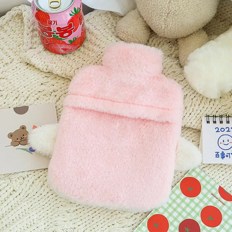 Bouillotte Chauffe-Mains Peluche Animaux Kawaii